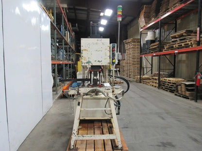 10Hp Open Back C Frame Hydraulic Crimping Press 4" Stroke 208-230/460V W/Die