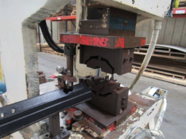 10Hp Open Back C Frame Hydraulic Crimping Press 4" Stroke 208-230/460V W/Die