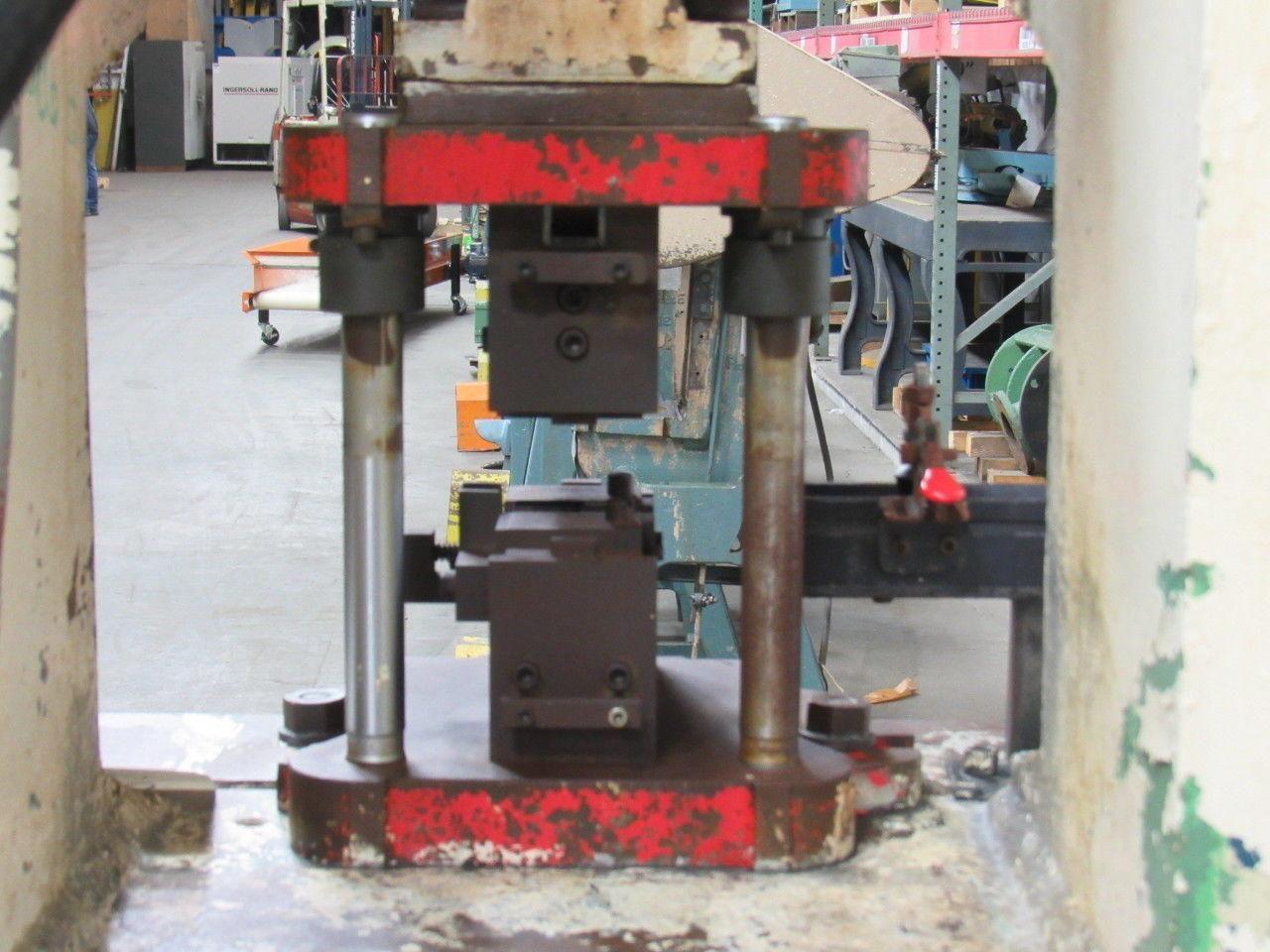 10Hp Open Back C Frame Hydraulic Crimping Press 4" Stroke 208-230/460V W/Die