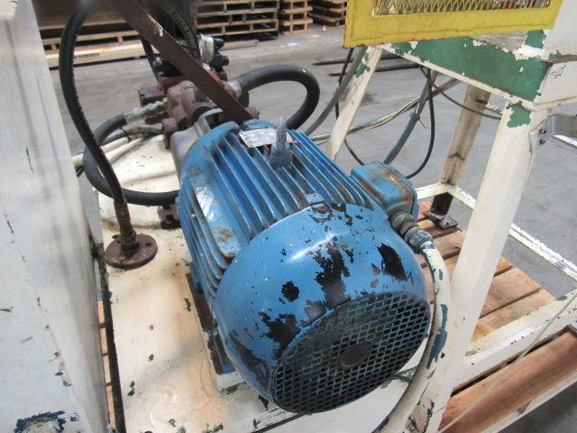 10Hp Open Back C Frame Hydraulic Crimping Press 4" Stroke 208-230/460V W/Die