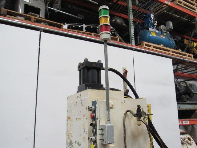 10Hp Open Back C Frame Hydraulic Crimping Press 4" Stroke 208-230/460V W/Die