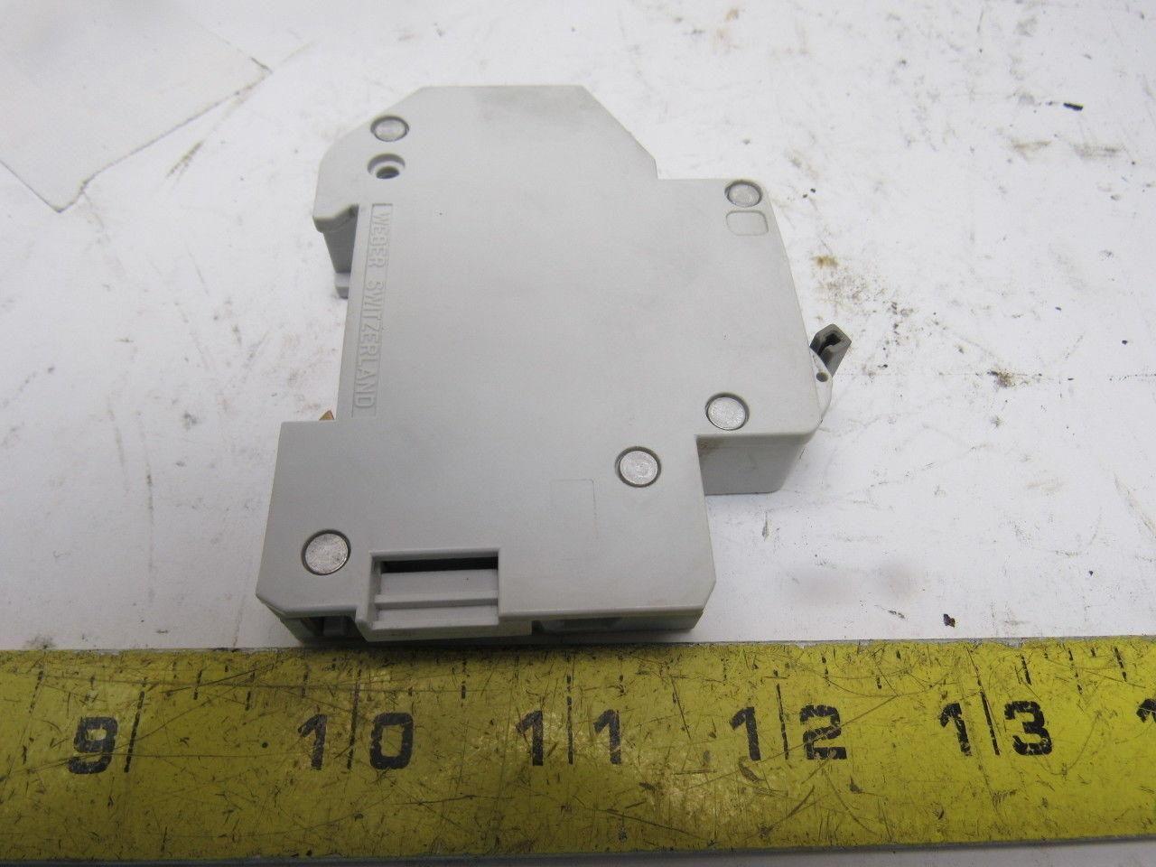 Weber AS168 G4A Circuit breaker 1 Pole 277V Lot of 2