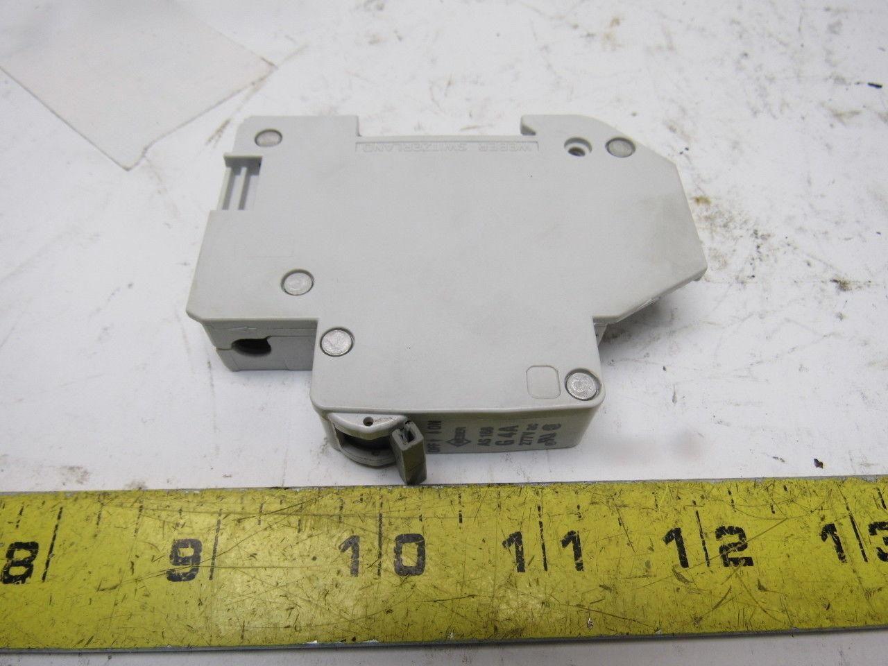 Weber AS168 G4A Circuit breaker 1 Pole 277V Lot of 2