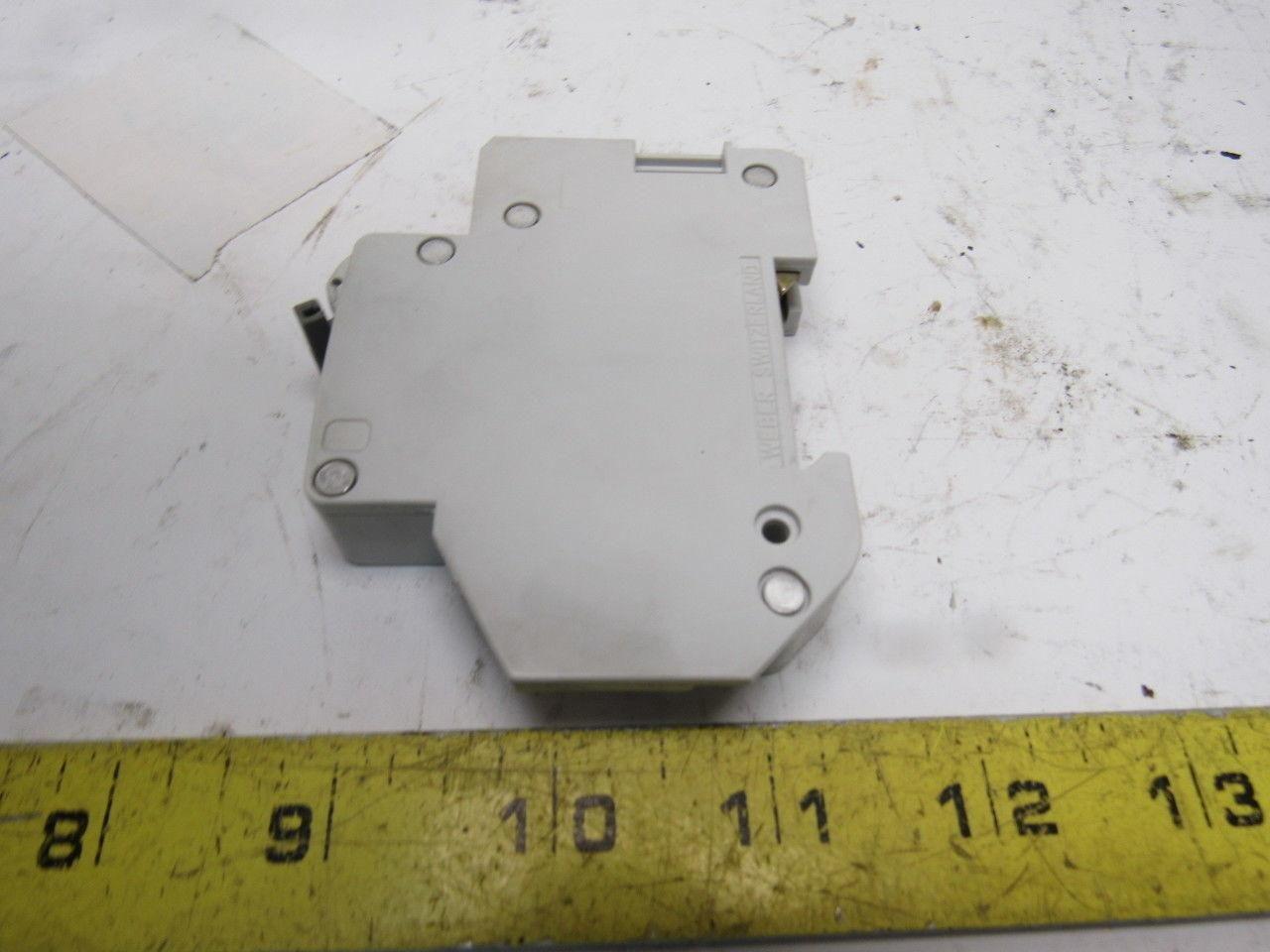 Weber AS168 G4A Circuit breaker 1 Pole 277V Lot of 2