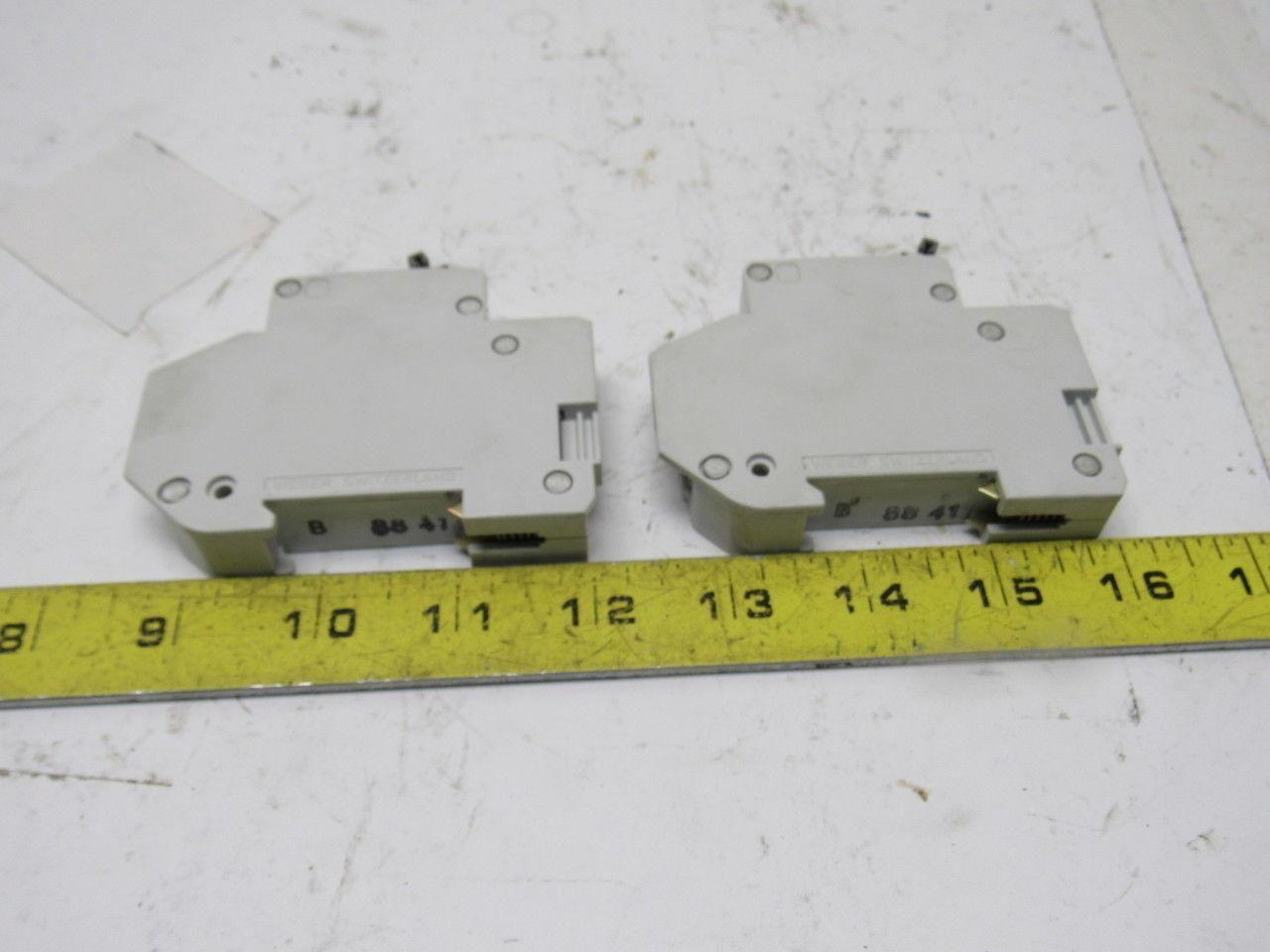 Weber AS168 G4A Circuit breaker 1 Pole 277V Lot of 2