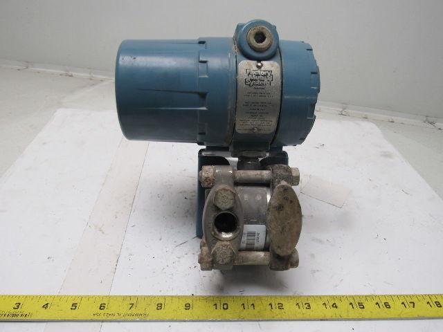 Rosemont 1151GP5S22B1M4 Pressure Transmitter 0-750 IN H20