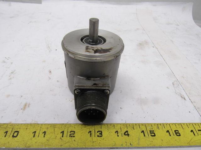BEI H25G-SB-1024-ABZC-8830-LED-SM18 Rotary Optical Encoder 3/8" Shaft 5VDC