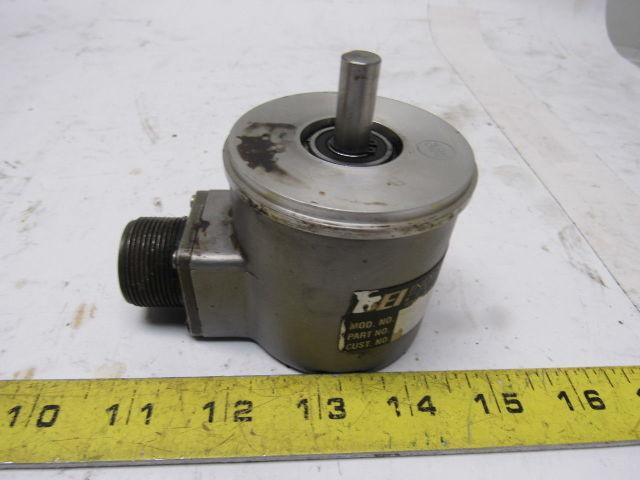 BEI H25G-SB-1024-ABZC-8830-LED-SM18 Rotary Optical Encoder 3/8" Shaft 5VDC