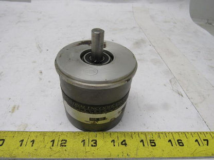 BEI H25G-SB-1024-ABZC-8830-LED-SM18 Rotary Optical Encoder 3/8" Shaft 5VDC