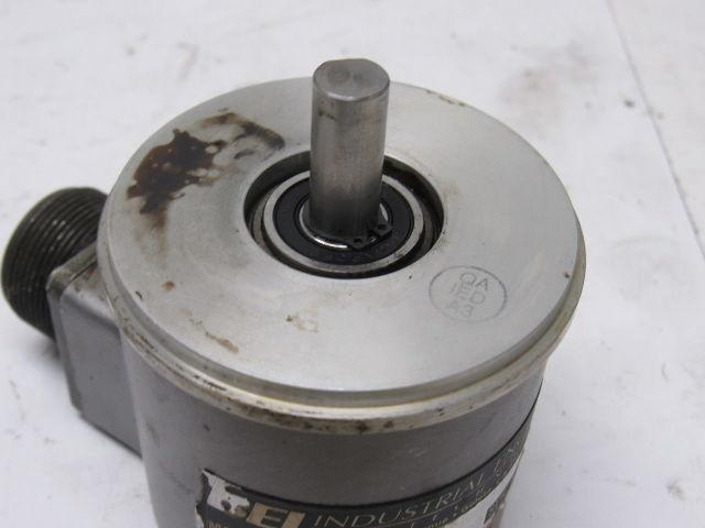 BEI H25G-SB-1024-ABZC-8830-LED-SM18 Rotary Optical Encoder 3/8" Shaft 5VDC
