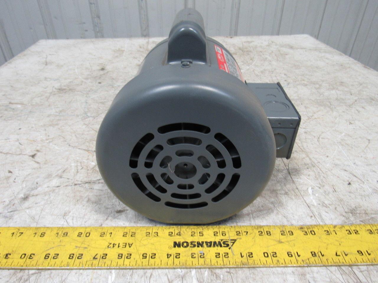 Dayton 6K472D 1/3Hp 1425RPM 1Ph 110/220V 50Hz AC Motor