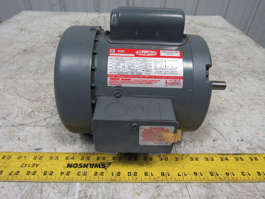 Dayton 6K472D 1/3Hp 1425RPM 110/220V 60Hz 5/8" Shaft Motor Missing Capacitor