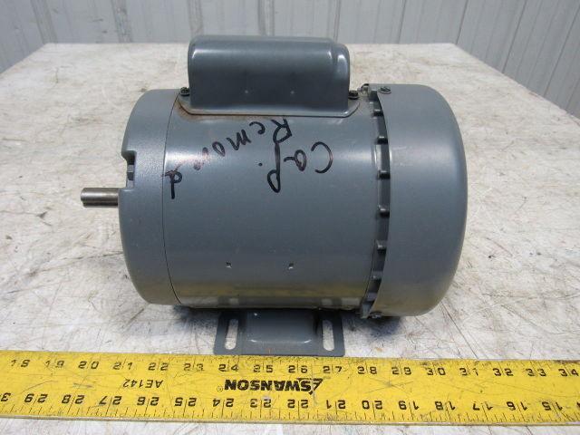 Dayton 6K472D 1/3Hp 1425RPM 110/220V 60Hz 5/8" Shaft Motor Missing Capacitor