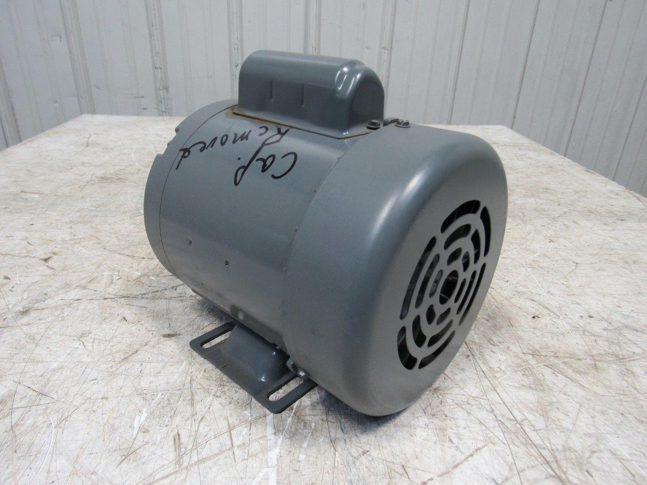 Dayton 6K472D 1/3Hp 1425RPM 110/220V 60Hz 5/8" Shaft Motor Missing Capacitor