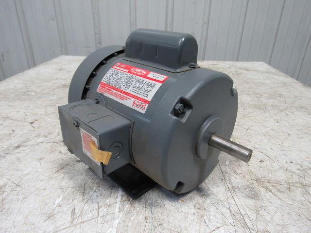 Dayton 6K472D 1/3Hp 1425RPM 110/220V 60Hz 5/8" Shaft Motor Missing Capacitor