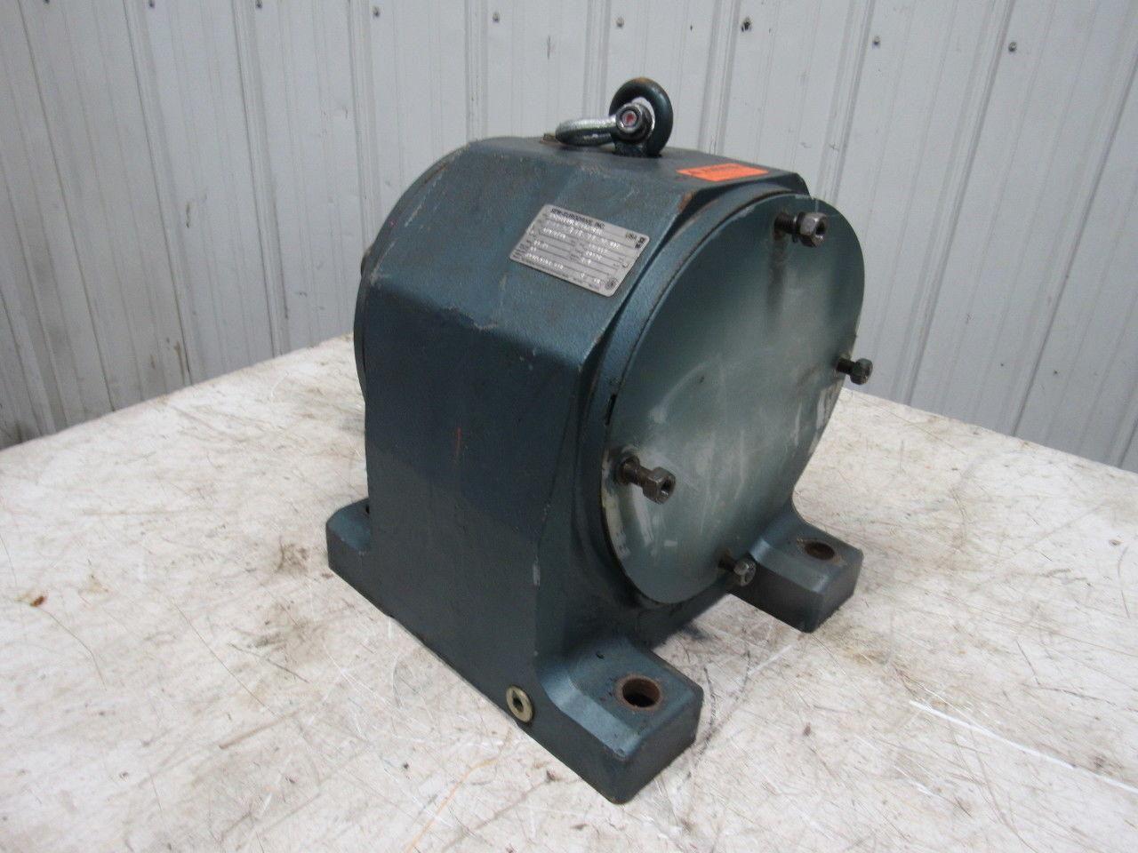 Sew-Eurodrive R92DV180L8 14.75:1 59/119 Input RPM Inline Gear Reducer 2-3/8"