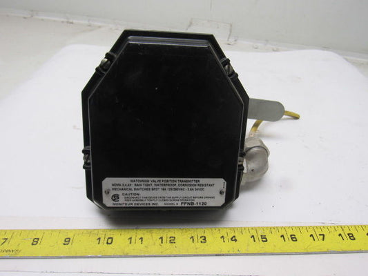Moniteur Devices FFNB-1120 Watchman Pneumatic Valve Position Transmitter 1/2"NPT