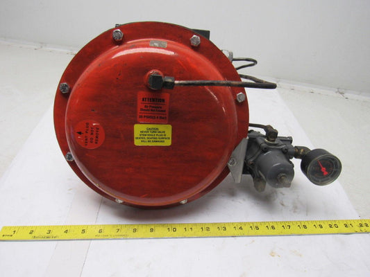 Fisher Type 3661 4-20 mA DC Single Acting Pneumatic Valve Actuator 1-1/2" Valve