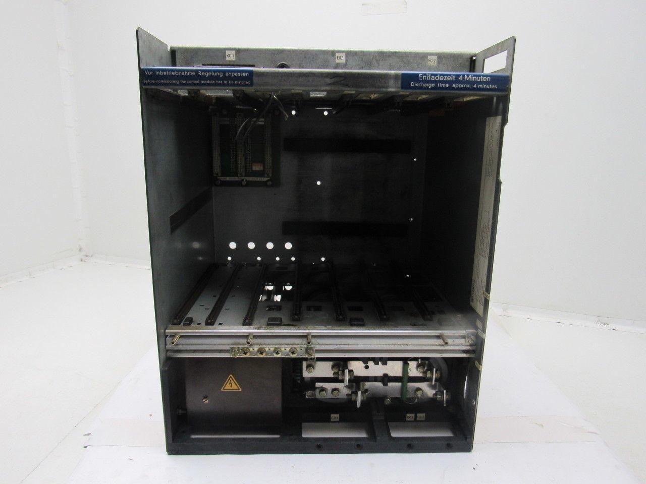 Siemens 6SC6101 Cincinnati Milacron 2 Axis Simodrive Servo AC/DC Converter Rack