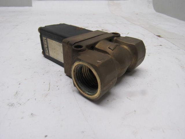Burkert 404-A-12,0-H-M8 Solenoid Control Valve 24VDC W/1/2" NPT