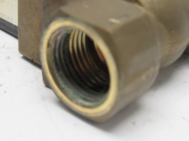 Burkert 404-A-12,0-H-M8 Solenoid Control Valve 24VDC W/1/2" NPT