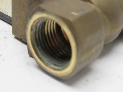 Burkert 404-A-12,0-H-M8 Solenoid Control Valve 24VDC W/1/2" NPT