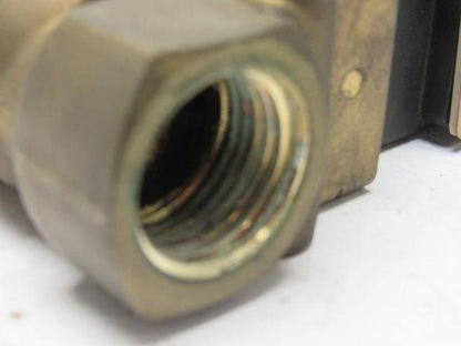 Burkert 404-A-12,0-H-M8 Solenoid Control Valve 24VDC W/1/2" NPT