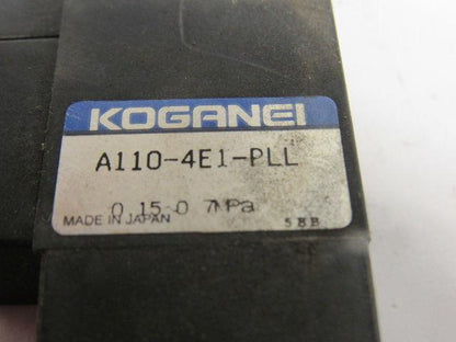 Koganei A110-4E1-PLL Single Solenoid Valve 5 Port 2 Position