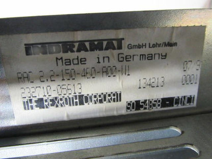 Rexroth Indramat RAC 2.2-150-460-A00-W1 Main Spindle Drive Servo Controller
