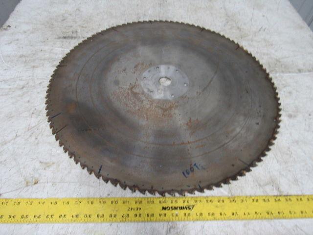100T Carbide Circular Saw Blade 1-1/2" Arbor 5" Hole Spacing Sharpened To 27.5"