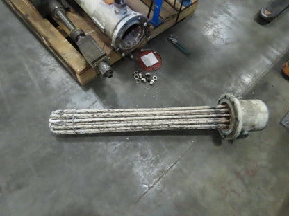 Watlow CFPN740G5 W-20 60KW Tubular Immersion Heater Assembly 2-1/2"NPT 480V 3 Ph