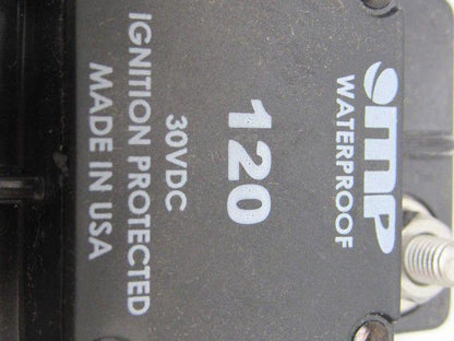 Chief Enterprises 171-SO-120-2 Waterproof 30VDC 120A RV/Auto Circuit Breaker