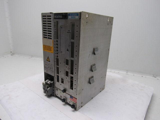 Siemens 3-424-2037A Acramatic 850SX Power Supply W/Rack Cincinnati Milacron