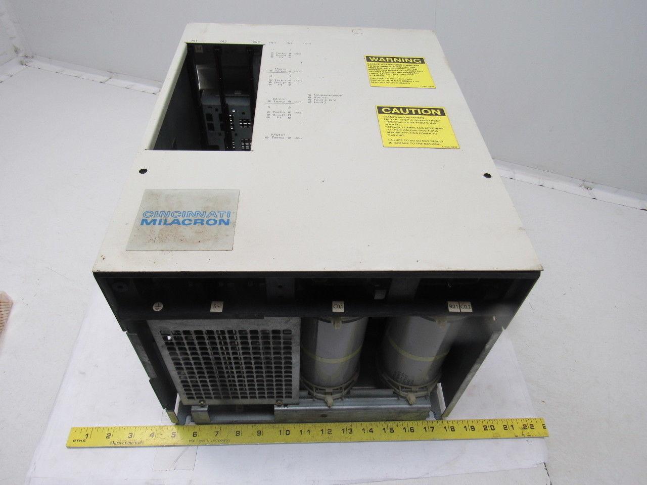 Siemens 6SC6101-3A-Z Power Empty Rack Cincinnati Milacron