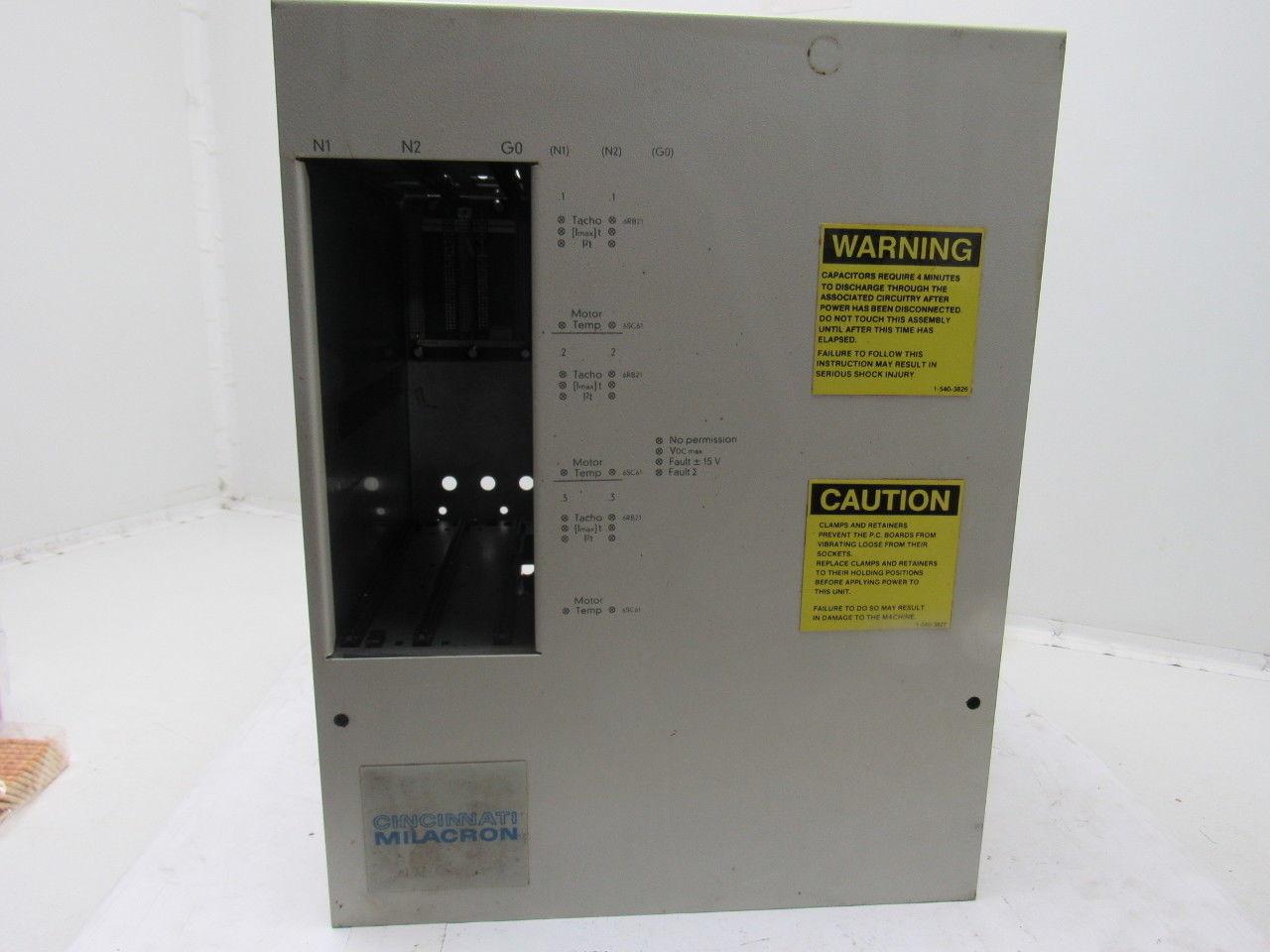 Siemens 6SC6101-3A-Z Power Empty Rack Cincinnati Milacron