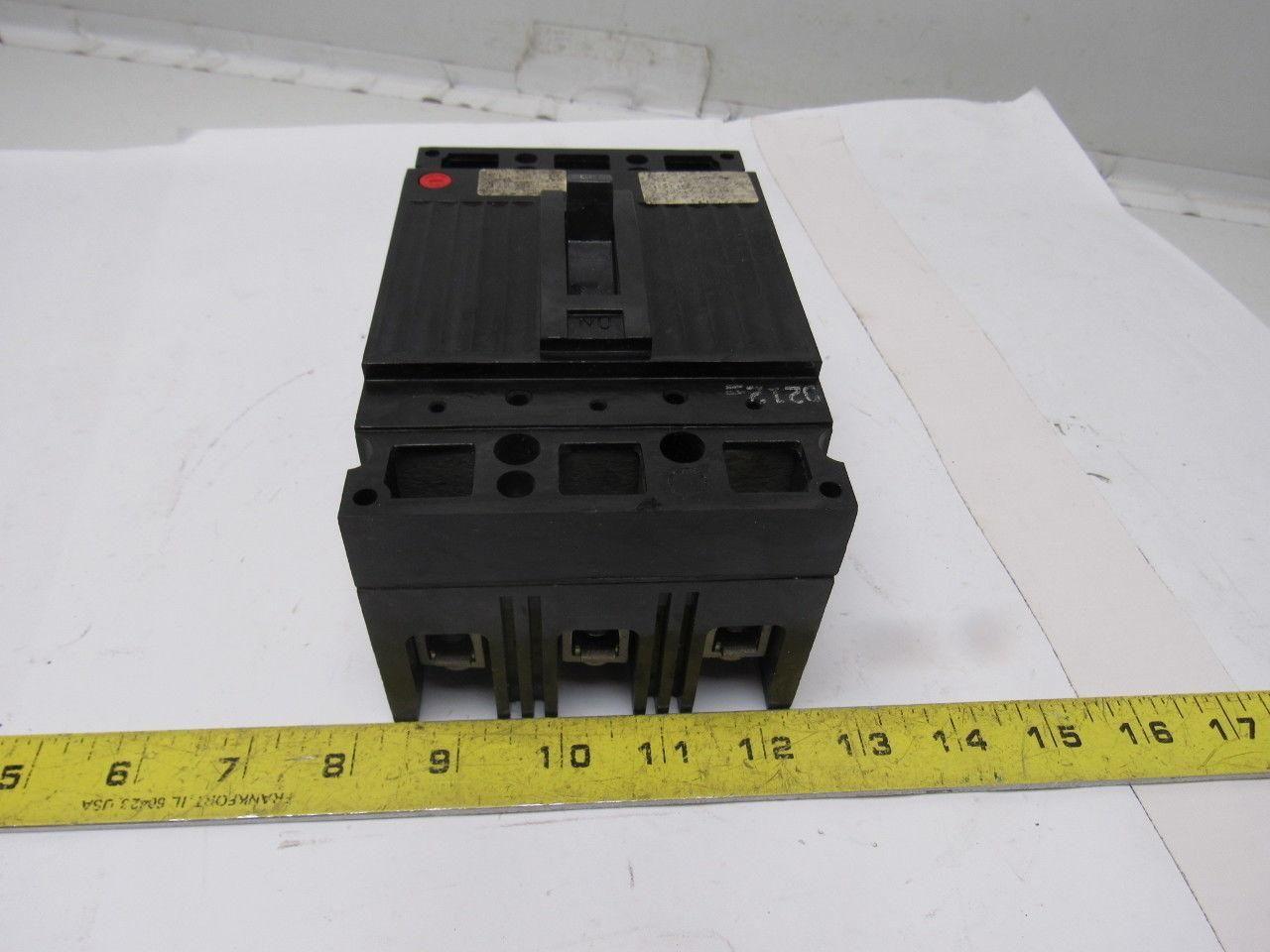 GE General Electric 136070 3 POLE 600V 70A Circuit Breaker