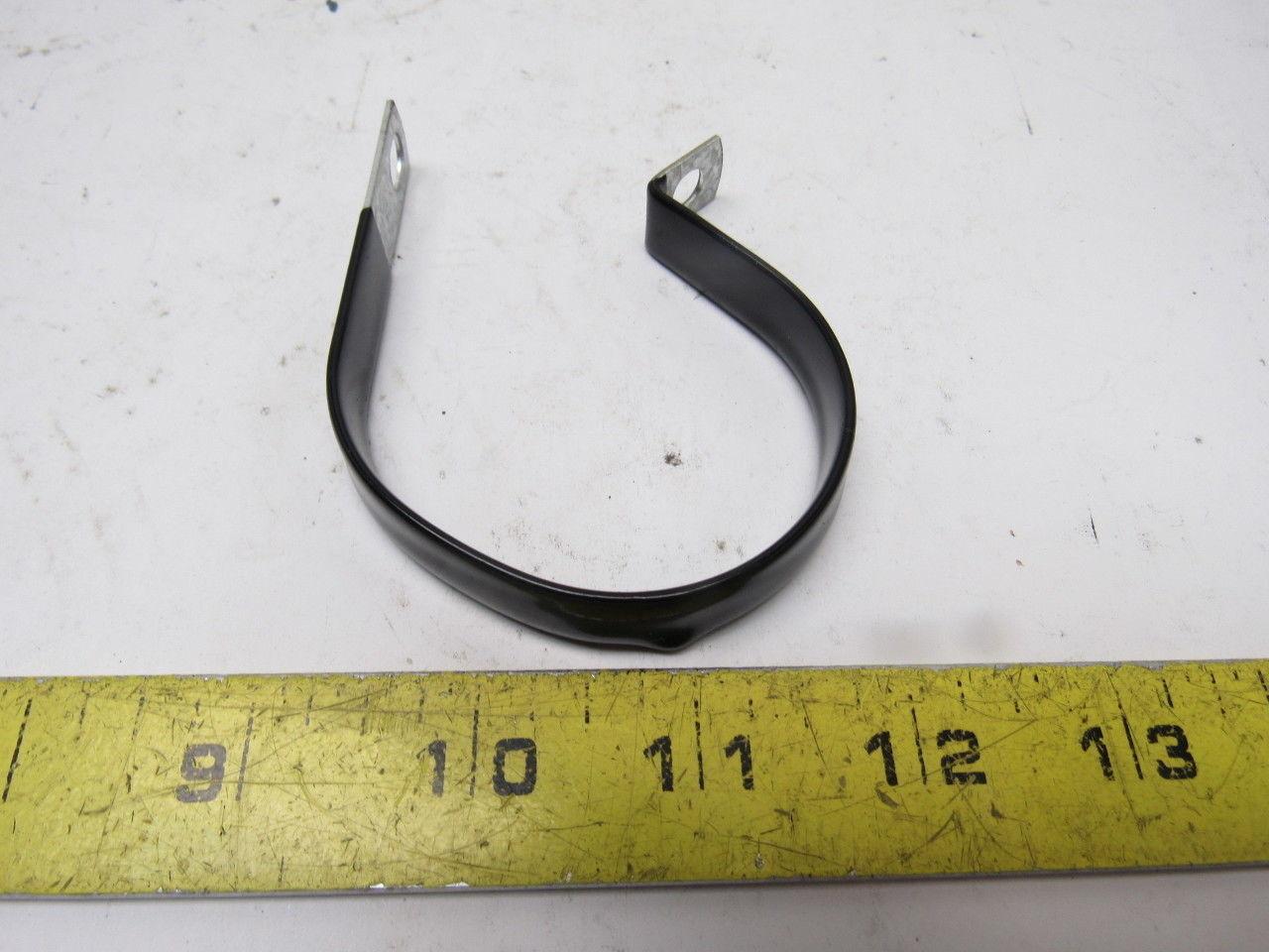 Lavanture Products COV3309Z1 Clamp 2"OD X 1/2"W Vinyl Coated Metal Lot of 500