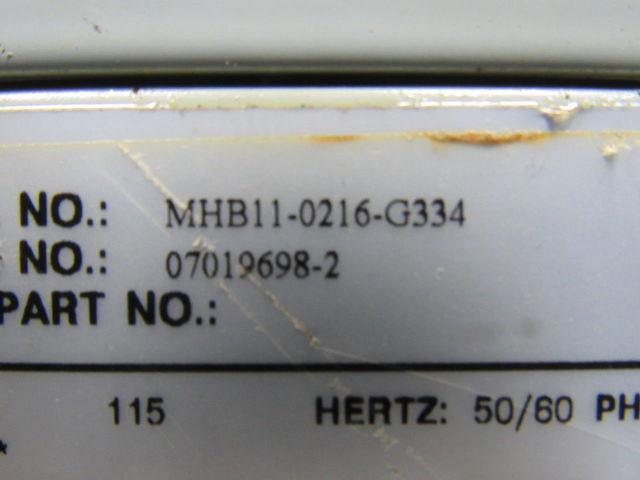 McLean MHB11-0216-G334 115V 50/60Hz 2200BTU Top Mount Cabinet Air Conditioner