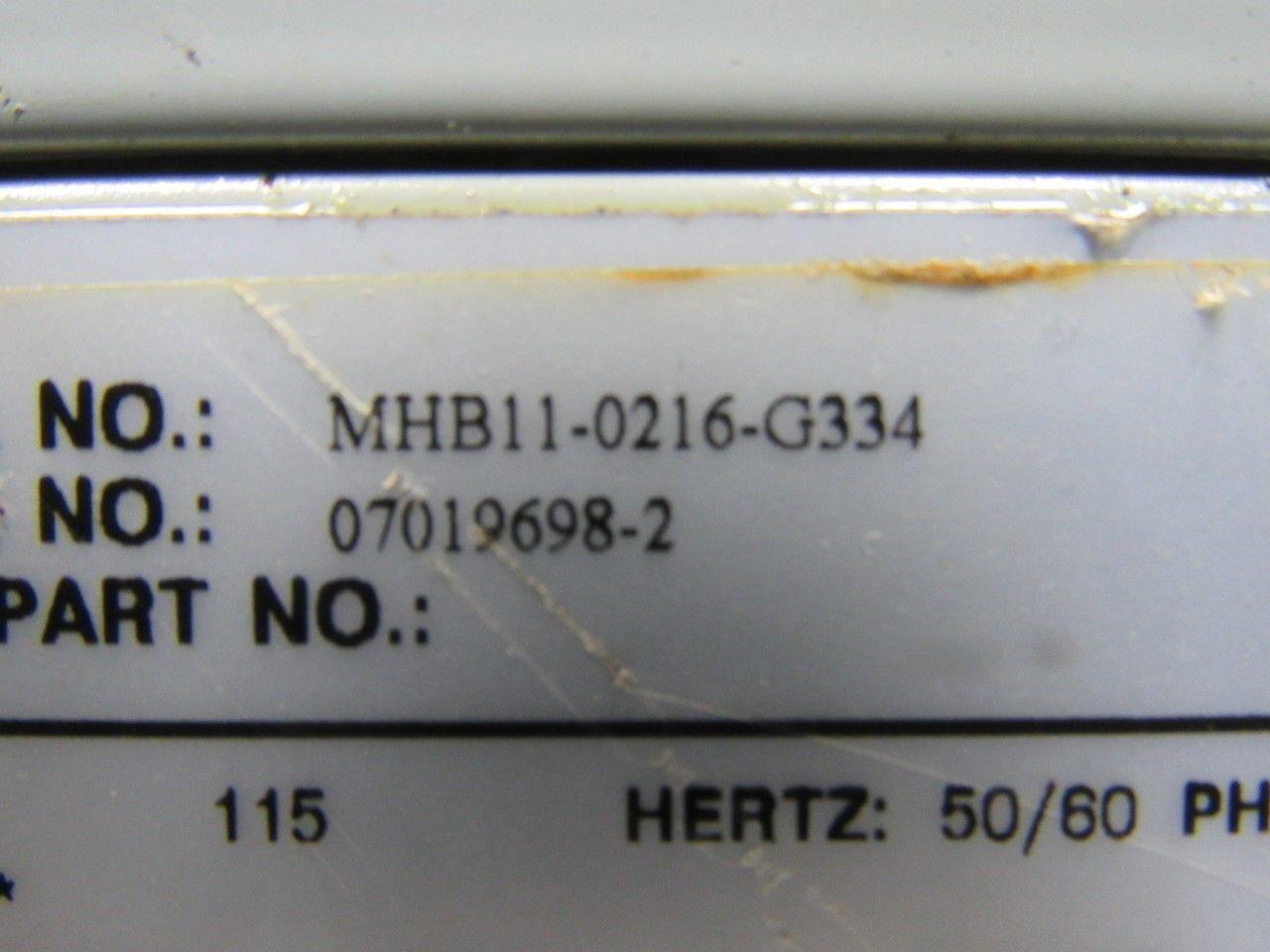 McLean MHB11-0216-G334 115V 50/60Hz 2200BTU Top Mount Cabinet Air Conditioner