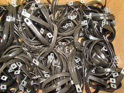 Prospect Fastener COV4909Z1 Clamp 3" OD x 1/2" W Vinyl Coated Metal Lot of 245