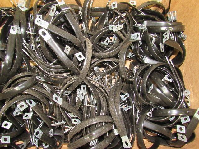 Prospect Fastener COV4909Z1 Clamp 3" OD x 1/2" W Vinyl Coated Metal Lot of 245