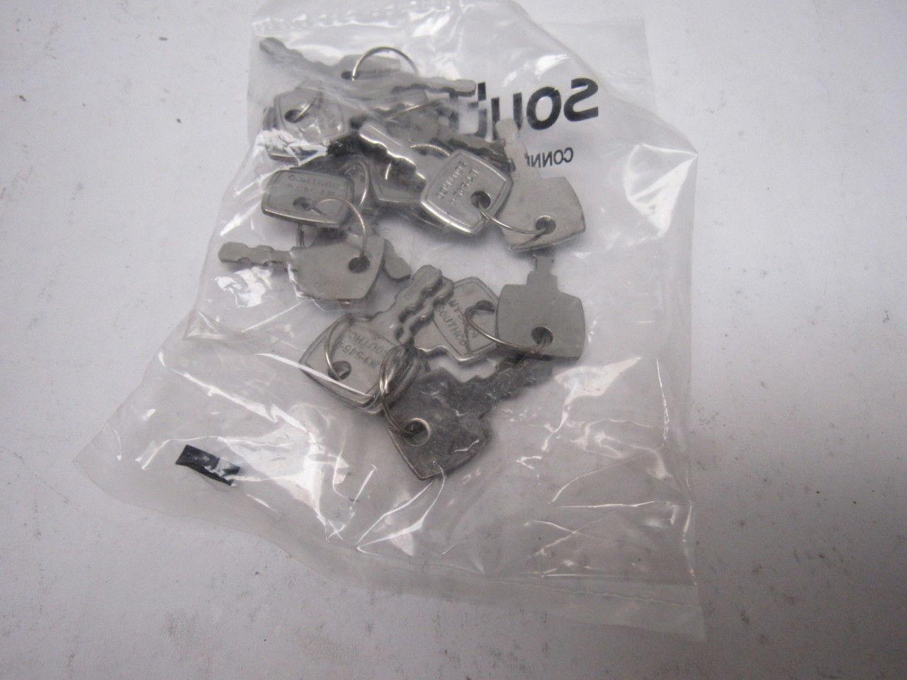 Southco M1-525-72-8 3" Chrome Flush Pull Locking Door Latch W/Keys Lot of 10