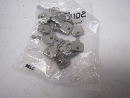 Southco M1-525-72-8 3" Chrome Flush Pull Locking Door Latch W/Keys Lot of 10