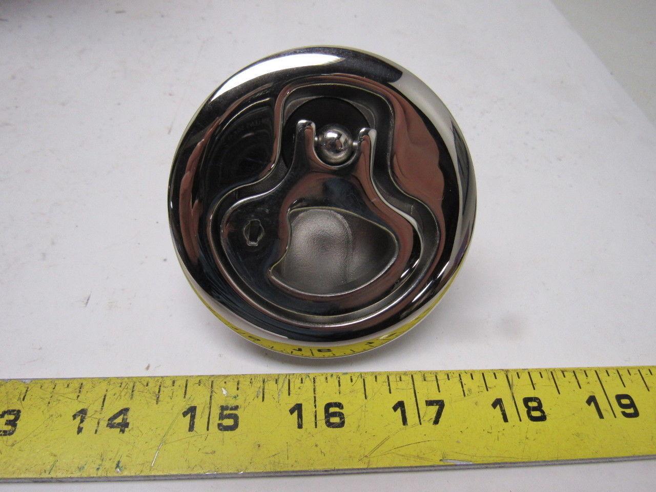 Southco M1-525-72-8 3" Chrome Flush Pull Locking Door Latch W/Keys Lot of 10