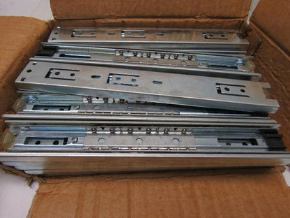 BRD Supply 10'' Length 35mm Width 3-Section Ball Bearing Drawer Slides Rail