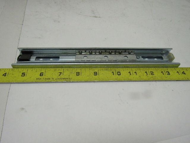 BRD Supply 10'' Length 35mm Width 3-Section Ball Bearing Drawer Slides Rail