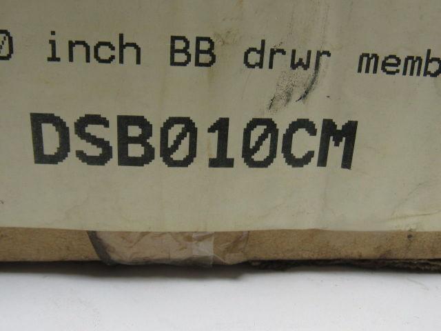 BRD Supply 10'' Length 35mm Width 3-Section Ball Bearing Drawer Slides Rail