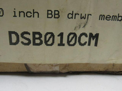 BRD Supply 10'' Length 35mm Width 3-Section Ball Bearing Drawer Slides Rail