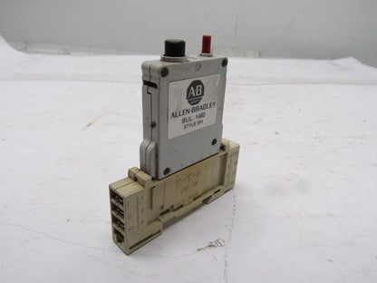 Allen Bradley 1492-GHA012 Miniature Circuit Breaker 250V W/Auxiliary Contact