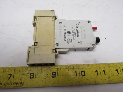 Allen Bradley 1492-GHA012 Miniature Circuit Breaker 250V W/Auxiliary Contact
